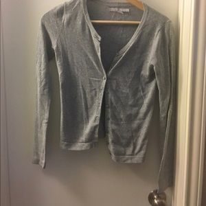 Heather gray XS cardigan from old navy.